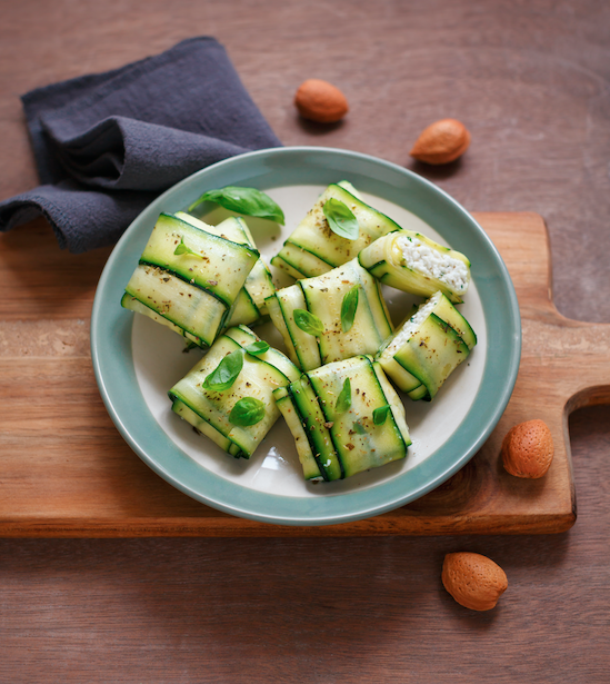 fagottini-zucchine-ricotta-mandorle-erbette