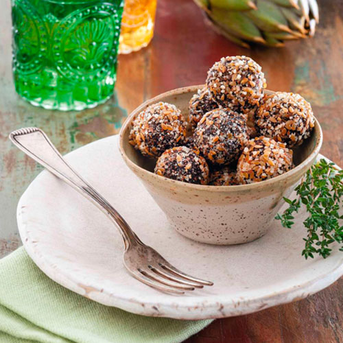 artichokes-mixed-seeds-meatballs