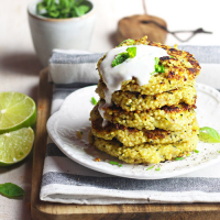 Burger vegan di miglio, senza glutine