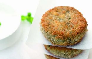 Spinach and Tofu Croquettes with Mint