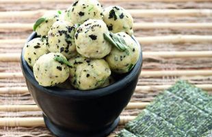 Gnocchi with Ricotta Cheese and Nori with Sage Dressing