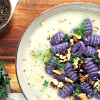 Gnocchi di patate viola